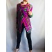  Rainbow Granny Square Crochet CARDIGAN Colourful Sweater Plus Size Boho Gypsy Clothing Vegan Coat Jacket Knit Vest Oversized Transformer  Jacket  4