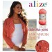  ALIZE DIVA Silk Effect Yarn Crochet Microfiber Acrylic Lace Hand Knitting Yarn Swimwear bikini Bag Multicolor Summer Rainbow Yarn Striping  Yarn  2