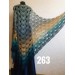  Hand Knit PONCHO Crochet Shawl Big Size Vintage Wraps Granny Square Summer Cover Up Rainbow Cotton Shawl Triangle Wraps Flower Bridesmaid  Poncho  6