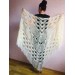  Burgundy crochet bridal shawl and wraps Crocher wool lace shawl angora Mohair wedding triangle shawl with fringe Bohemian Hand Knit Shawl  Shawl / Wraps  5