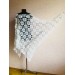  Prayer shawl Bridal shawl pin Bridesmaid Shawl Wedding Cape Wrap Gift-for-women-mom-her-birthday-gift-grandma Easy Lace hand knit shawl Gray  Shawl / Wraps  8