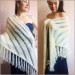  Black Knit Bridesmaid shawl Beige Wedding wrap Bridal Bolero gift for her Ivory Winter Shrug White cover up Gray Fuzzy Capelet Royal Blue  Shawl / Wraps  6