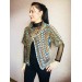  Crochet jacket Alpaca Granny square Wool knit sweater mohair Plus size spring festival Rainbow wrap gift-for-women oversized chunky sweater  Jacket  6