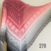  Crochet Lace Shawl Wraps Pink Shawl Boho Triangle Scarf for Women Rainbow Floral Hand Knit Shawl Large  Shawl / Wraps  2