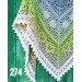  Crochet Lace Shawl Wraps Pink Shawl Boho Triangle Scarf for Women Rainbow Floral Hand Knit Shawl Large  Shawl / Wraps  4
