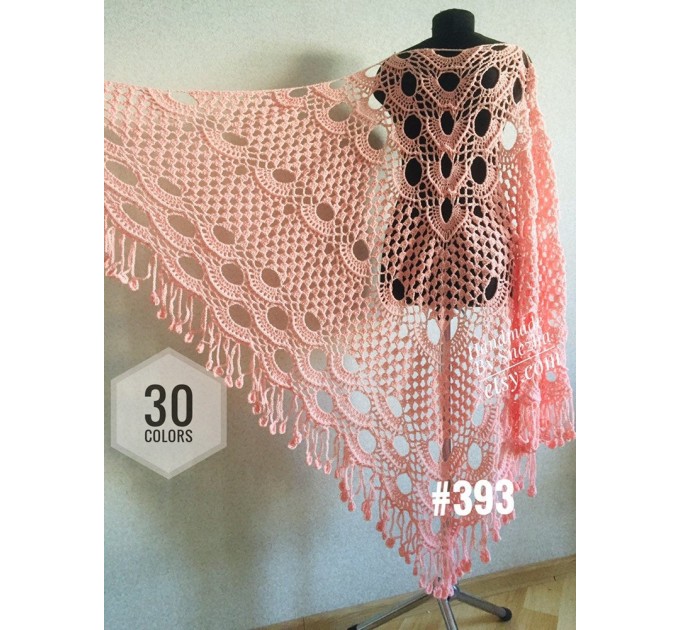  Crochet Shawl Bridal Shawl, Lace Shawl Gift for Women Mom Birthday gift Grandma,Bridesmaid Shawl Pin, Wedding Cape Wrap Prayer Shawl  Shawl / Wraps  