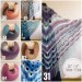  Crochet Shawl Wrap Fringe, Plus Size Festival Clothing Poncho Women, Mohair Big Prayer Gift for Her, Hand Knit Alpaca Scarf Granny Square,  Shawl / Wraps  2