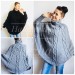  Knit Poncho Sweater Plus Size Women Crochet Poncho Black Wool Hand Knitted Winter Poncho Gray Cape Spring Poncho   Knitwear Boho Wrap  Poncho  9