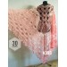  Mustard crochet shawl with fringe Big size cotton knitted  Shawl / Wraps  4