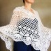  Ivory bridesmaid shawl Wedding shawl White faux fur Winter bridal bolero Vegan knit wrap Beige bridal cover up Navy Blue Fuzzy rustic shawl  Wedding  5