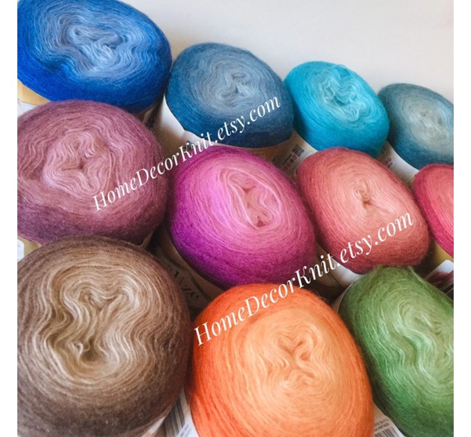 YarnArt FLOWERS 250 grams-1000 meters Cotton Yarn Rainbow Crochet