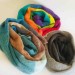  Rainbow Mohair scarf women, Knitted long striped winter scarf men, Lace Gradient shawl wraps mohair, Floral light oversized scarf   Mohair / Alpaca  5