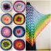  Crochet Shawl Wraps PONCHO for Women Granny Square Cotton Wedding Gift Lace Triangle Scarf Rainbow  Shawl / Wraps  3