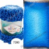 Alize PUFFY FINE OMBRE Batik Yarn, Crochet Yarn Gradient Baby Rainbow Blanket Yarn Mix Color Velvet Super Chunky Yarn No hook No needle