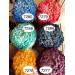 Alize PUFFY FINE OMBRE Batik Yarn, Crochet Yarn Gradient Baby Rainbow Blanket Yarn Mix Color Velvet Super Chunky Yarn No hook No needle  Yarn  4
