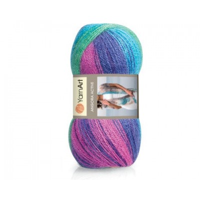 Yarn YARNART MELODY Yarn Blend Wool Multicolor Yarn Rainbow 