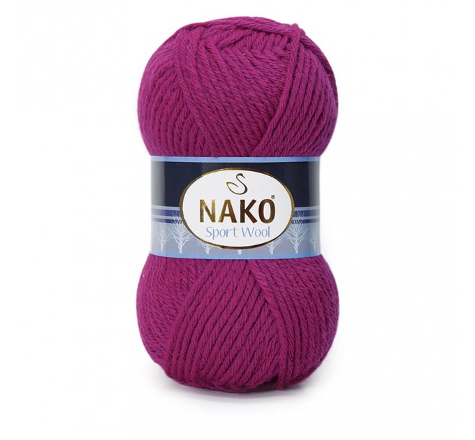  NAKO SPORT WOOL Yarn Wool Acrylic Yarn Multicolor Crochet Shawl Socks Cardigan Knitting Scarf Hat Sweater Poncho  Yarn  