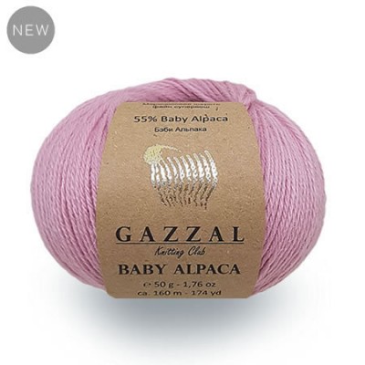 GAZZAL BABY ALPACA Yarn Super Wash Merino Wool Yarn Alpaca Winter Yarn For Baby Knitting Scarf Cardigan Sweater Hat Poncho Pullover Shawl