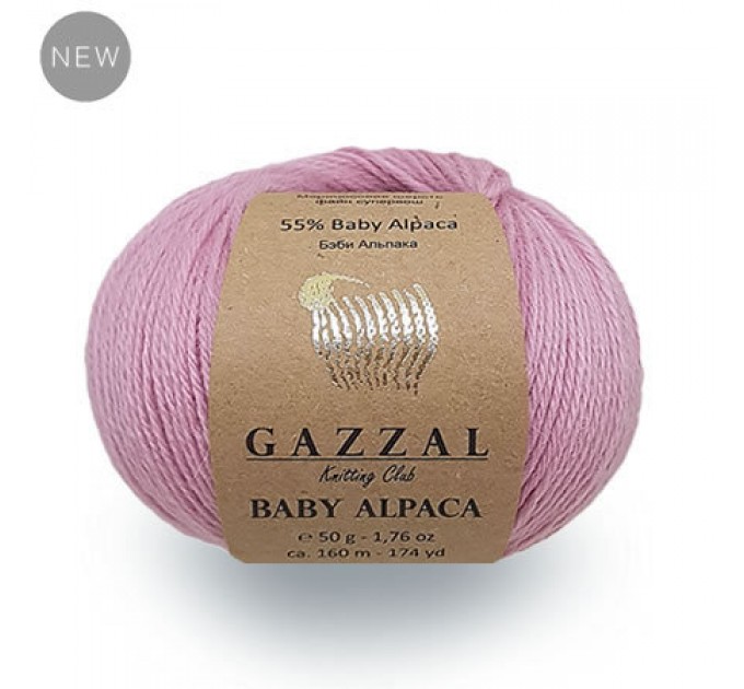  GAZZAL BABY ALPACA Yarn Super Wash Merino Wool Yarn Alpaca Winter Yarn For Baby Knitting Scarf Cardigan Sweater Hat Poncho Pullover Shawl  Yarn  