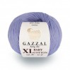 Gazzal BABY COTTON XL Yarn Organic Cotton Yarn Hypoallergenic Vegan Yarn Baby Yarn Booties Crochet Sweater Pullover Poncho
