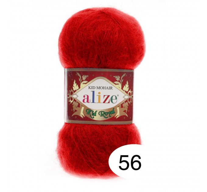  ALIZE KID ROYAL 50 Yarn Mohair Wool Yarn Knitting Sweater Cardigan Hat Poncho  Scarf Blend Wool Yarn Crochet Shawl Wraps Soft Yarn  Yarn  