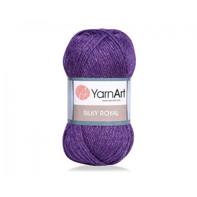 YARNART SILK ROYAL Yarn, Merino Wool Yarn, Blend Wool, Silky Wool, Silk Yarn, Wool Yarn, Soft Yarn, Rayon Yarn, Crochet Rayon Yarn