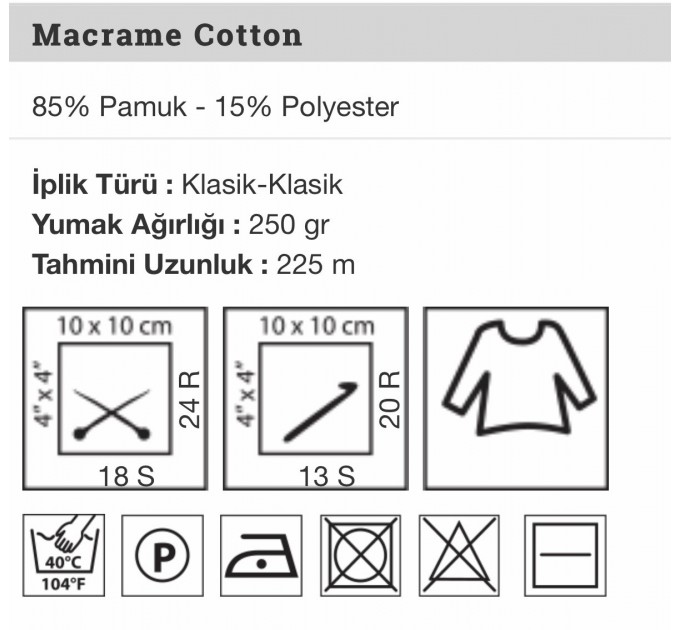  YarArt MACRAME COTTON Yarn, Cotton Yarn, Cotton cord, Macrame yarn, Crochet Rugs, Cord Yarn, Rug Yarn Macrame Cord Macrame Rope, Macrame Bag  Yarn  4