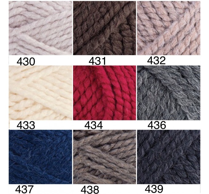  YARNART ALPINE ALPACA Yarn Wool Yarn Alpaca Yarn Chunky Wool Yarn Acrylic Yarn, Super Chunky Yarn, Big Yarn, Super Bulky Yarn Crochet Yarn  Yarn  2