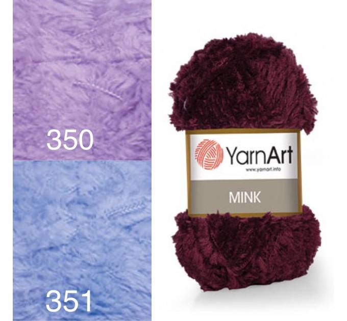  YARNART MINK Yarn, Fluffy Yarn, Faux Fur Yarn, Fantazy Yarn, Fur Yarn, Soft Yarn, Amigurumi Yarn, Fake Fur Yarn, Fancy Yarn  Yarn  