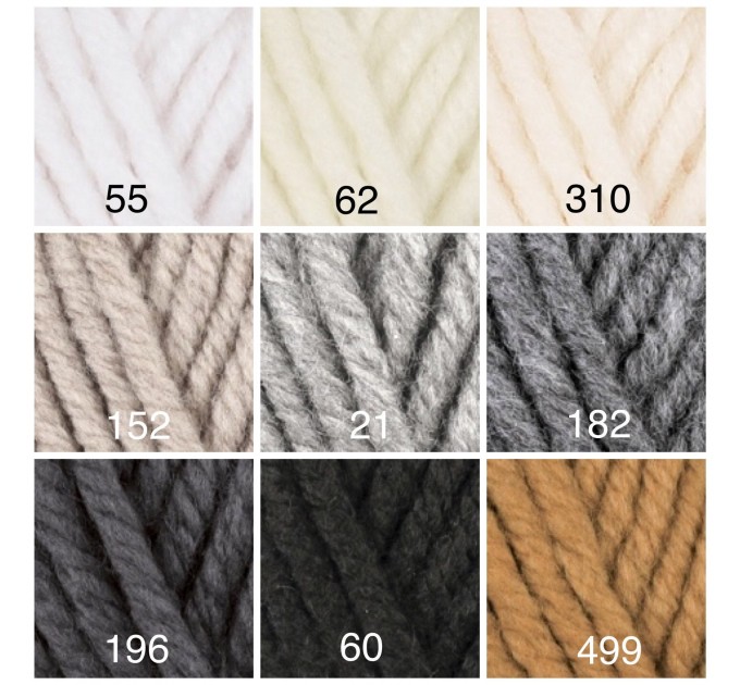  ALIZE SUPERLANA MEGAFIL Yarn Wool Yarn Super Bulky Yarn Acrylic Wool Super Chunky Yarn Crochet Yarn Knitting Yarn Crochet Sweater Poncho  Yarn  1