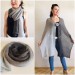 Turquoise scarf Knitted mohair scarf Winter wrap shawl Knit wool shawl Long mohair scarf Woman knit scarf Mohair shawl Soft warm scarves