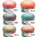  Alize DIVA OMBRE BATIK 250 gr Gradient Yarn Crochet Hand Knitting Hypoallergenic Yarn Microfiber Multicolor Lace Soft Summer Acrylic Rainbow  Yarn  3