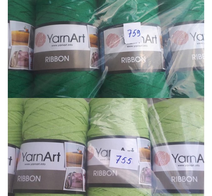  YARNART RIBBON Yarn Cotton Yarn Bag Yarn Yarn Crochet Bag t-shirt yarn Crochet Rug Chunky Yarn Cotton Recycled Yarn Rug Yarn Bulky Yarn  Yarn  9