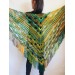  Outlander crochet Shawl Green  Shawl / Wraps  8