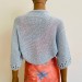  Orange Open Front Summer Cotton Bolero Shrug - Women's Short Sleeve Shrug Crop Cardigan Bolero Jacket  Bolero / Shrug  9