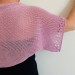  Pink Cotton Bolero Jacket Short Sleeve Summer Women's Open Front Shrug Cardigan  Bolero / Shrug  5