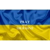 Pray for Ukraine PDF card  Ukrainian flag printable wall art jpg I Stand with Ukraine Digital file for Ukrainian seller Slava Ukraini 