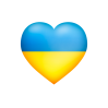 Love Ukraine heart PDF card I Stand with Ukraine jpg Ukrainian flag printable wall art Digital file for Ukrainian seller Pray for Ukraine