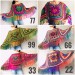 Multicolor Poncho Women, Crochet fringe vest, Crochet Triangle Shawl Wraps Fringe, Plus size Festival Wraps Vegan