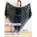 Lilac bridal shawl cotton triangle shawl fringe bridesmaid shawl wedding cape bride shawl winter bridal wrap wedding dress shawl bridal cape