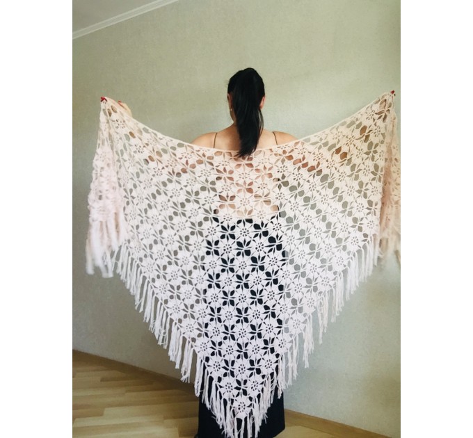  Brown bridal shawl bride shawl cotton wedding dress cape bridal party shawl bridesmaid shawl bachelorette party bridal cover up  Shawl / Wraps  2