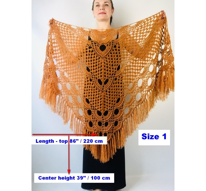  Mustard Bride Shawl Fringe, Mohair Bridal Cover up, Bridesmaid Wrap Gift, Wedding Cape, Brown Scarf shawl Lace boho mohair  Shawl / Wraps  11