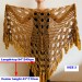  Copper wedding wool shawl alpaca bridal fringe shawl cashmere women triangle shawl silk bridesmaid shawl plus size bride shawl  Shawl / Wraps  2