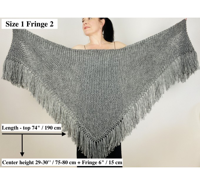  White Wedding Shawl Bridal Wrap Alpaca Wool Mather Of Bride Evening Triangle Knit Scarf  Shawl / Wraps  6