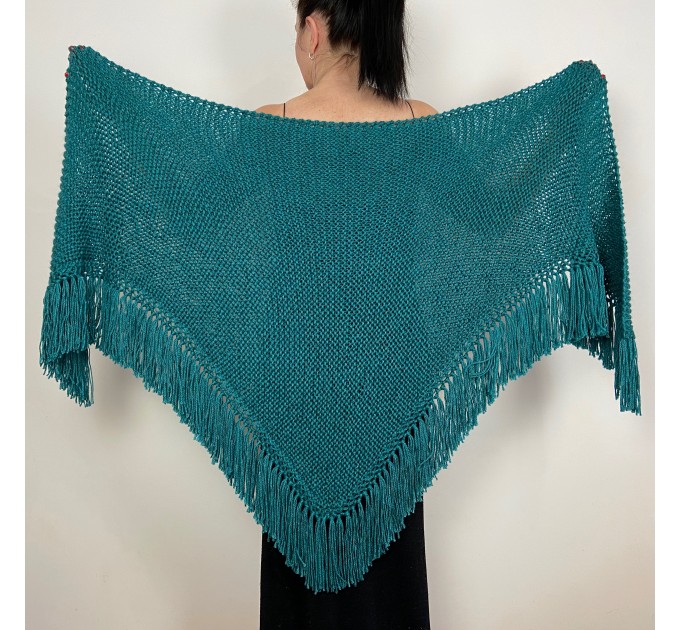  Emerald Wedding Shawl Alpaca Wool Bridal Shoulders Wraps Bride Evening Triangle Knit Scarf  Shawl / Wraps  