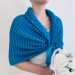  Turquoise bridal shawl wool wedding shrug bridal party shawl wedding capelet bridesmaid shrug bride bolero bride capelet bridal stole  Bolero / Shrug  