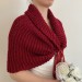  Burgundy bolero shrug Wedding Stole burgundy shawl, cover up Lace bridal jacket wedding bolero, off shoulder tribal shawl Wool shawl  Bolero / Shrug  