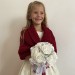  Bordo Flower girl shawl kids bolero childs bolero burgundy communion shrug winter wedding kids shrug little girls bolero kids cape  Bolero / Shrug  