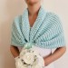  Mint Wedding Stole For Bride Bridesmaid Bolero Shrug Bridal Shawl For Dress  Bolero / Shrug  