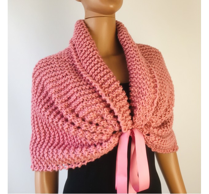  Pink Wedding Stole Bridal Bolero For Dress Mother Of Bride Shawls And Wraps  Bolero / Shrug  